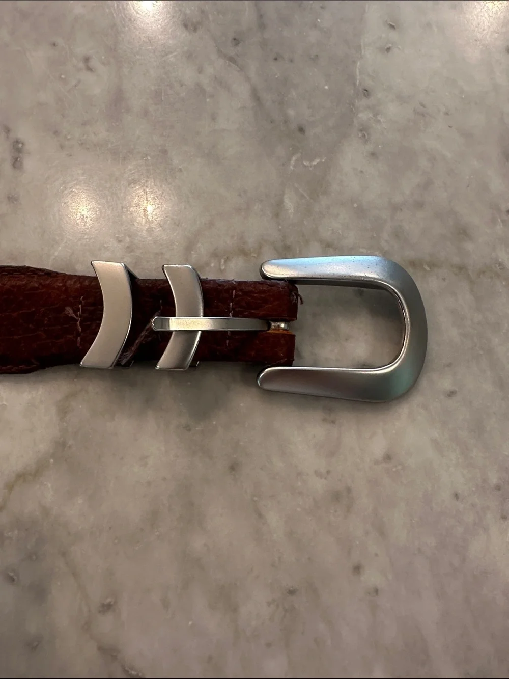 Orvis leather belt